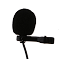 Miniatyrbild 4 av 5: 3,5 mm Lavalier Lapel Tie Clip Mikrofon Mic För Sennheiser Svart