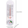 Miniatyrbillede 2 af 5: Hygrometer fra termometer ?? Drivhus termometer Min Max Min Klassisk design Haveplante Digital temperatur fugtighed væg Hacc