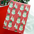 Miniatyrbild 2 av 4: Julklappspåse Papperspåse Förpackning Kraftpapper Botten Tote Bag 5 St
