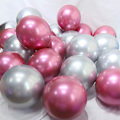 Miniatyrbillede 5 af 5: 50-pak 12\" Latex Metallic Balloner til Bryllup, Fødselsdag, Babyshower, Julefest Dekorationer
