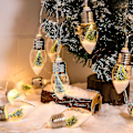 Miniatyrbild 3 av 5: Christmas Pine Tree String Lights LEDs för inomhus utomhus passform trädgård garland festdekorationer