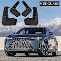 Miniatyrbild 1 av 5: 4x för Lexus Ux Ux200 Ux250h 2019-2023 Ny uppgradering Biltillbehör Stänkskydd Stänkskydd Stänkskydd Stänkskydd Stänkskydd fram och bak