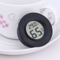 Miniatyrbillede 4 af 5: Topker Mini LCD-skærm Rund Digital Termometer Hygrometer Køleskab Fryser Udendørs Indendørs Temperaturmåler Tester