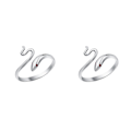 Miniatyrbild 1 av 4: Justerbara Stickloopar Virkloopar Sticktillbehör Stickring 2-pack