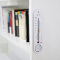 Miniatyrbild 4 av 5: Stor lång utomhustermometer - Väggmonterad inomhus- eller utomhustermometer med färgkodade zoner
