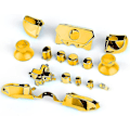 Miniatyrbild 4 av 5: Komplett knappar kit för Xbox One/elite-kontroller (3,5 mm-port) - 1 (gul)