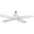 Miniatyrbillede 1 af 5: LED-loftslampe, 60W E27 AC95-265V Fire superlyse LED-loftshængende lamper, foldeblæserlampe