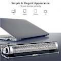 Miniatyrbild 5 av 5: Datorhögtalare, datorljudfält, stereo USB-driven miniljudfält för PC-surfplattor stationär mobiltelefon bärbar dator (svart)