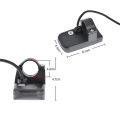 Miniatyrbild 5 av 5: 1 st Abs Svart Jst-sm 810 24v/36v/48v Elektrisk Cykel E-cykel 24v/36v/48v 810 Led Display Controller Plastpanel Cirka 85g（36V A）
