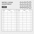 Miniatyrbild 5 av 5: Gummi O-ring set-419 delar-3-50mm O-ring sortiment - O-ringar - O-ring set