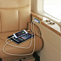 Miniatyrbillede 5 af 5: NY 12V dobbelt USB-billader??t-stikadapterholderpanel campingvogn autocamper
