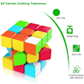 Miniatyrbild 3 av 5: 3x3x3 Speed Rubiks kub med justerbara rotationsegenskaper