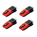 Miniatyrbild 1 av 5: 4 st skivspelare ersättningsnål för LP Crosley Ion Jensen 1byone grammofon
