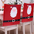 Miniatyrbild 3 av 5: Jultomte Stolsöverdrag i Filt, Juldekoration