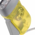 Miniatyrbild 3 av 4: 3 LED-generator ficklampa handvev camping bärbar resevandring ljus hållbar och praktisk