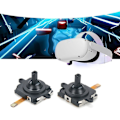 Miniatyrbild 4 av 5: 3D Analog Joystick kompatibel med Oculus Quest 2 Controller Handtag 3D Joystick Reparationsdel Vänster/höger Reparationssatser