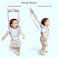 Miniatyrbild 3 av 5: Justerbar Baby Learning Walker Sele & Hållbälte För 7-24 Månader (Lila)