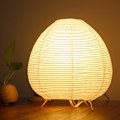 Miniatyrbild 3 av 3: Japansk rispapperslampa Modern bordslampor Rispappersgolvlampa Papperslyktor Papperslyktor