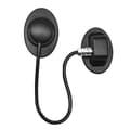 Kylskåpslås, barnsäkerhetsskåp, kylskåpsbegränsningslås med magnetnyckel för att hålla lådor (2-pack, svart)