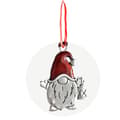 Julgranspynt Rumsdekorationer 8cm PVC-material Hängande