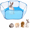 Miniatyrbild 1 av 5: Smådjurstält, Triumph Portable Open Lekhage för Pet Run för marsvin, kaniner, hamstrar, chinchillor och igelkottar - Blå