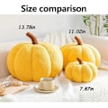 Miniatyrbilde 2 av 5: Pluss Puter med Gresskarform, Hjem Soverom Sofa Dekor Kontor Sofa Aksent Pute for Stol Lumbar Stue Liten-7.87inch