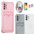 Pikkukuva 1 / 9: Samsung Galaxy A04s - Korttikotelo Suoja Läpinäkyvä Transparent