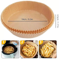 Miniatyrbillede 7 af 10: 100 stk. engangspapir til luftfriture, non-stick bagepapir