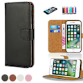 Miniatyrbillede 1 af 10: iPhone 7 Plus / 8 Plus - PU Læder Pung Etui Vit