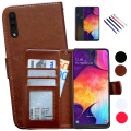 Miniatyrbillede 1 af 10: Samsung Galaxy A50 - PU Læder Pung Etui Rosa