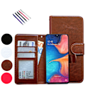 Pikkukuva 1 / 10: Samsung Galaxy A10 - PU-nahkainen case Svart