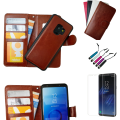Pikkukuva 1 / 5: Mukavuus ja suoja Galaxy S9 - Nahka ja magneetti! Svart