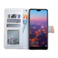 Pikkukuva 6 / 10: Mukavuus ja suoja Huawei P20 Pro - ylellinen nahkakotelo Vit