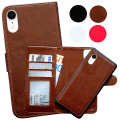 Miniatyrbillede 1 af 9: iPhone Xr - PU Læder Pung Etui Brun