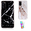Miniatyrbillede 1 af 5: Samsung Galaxy A41 - Marmorbeskyttelse Vit
