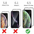 Miniatyrbillede 4 af 10: 2 stk. iPhone 11 Pro Max - Hærdet glas skærmbeskytter