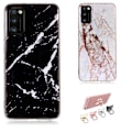 Miniatyrbillede 1 af 5: Samsung Galaxy A41 - Marmorbeskyttelse Vit