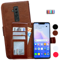 Miniatyrbillede 1 af 10: Huawei Mate 20 Lite - PU Læder Pung Etui Vit