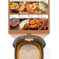 Miniatyrbillede 2 af 9: 100 stk. engangspapir til luftfriture, non-stick bagepapir