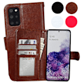 Miniatyrbillede 1 af 8: Komfort og beskyttelse Galaxy S20 Plus - Læder etui! Rosa