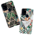 Miniatyrbillede 1 af 6: Samsung Galaxy A21s - Geometrisk Blomster Etui Svart