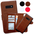 Miniatyrbillede 1 af 10: Samsung Galaxy S10e - PU Læder Pung Etui Brun