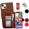 Pikkukuva 1 / 10: Suojaa iPhone 13 mini - Nahkakotelo! Vit