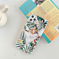 Miniatyrbillede 2 af 4: iPhone 12 Pro Max - Geometrisk Blomster Etui Svart