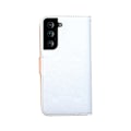 Miniatyrbillede 6 af 10: Samsung Galaxy S21 - PU Læderpung Etui Vit