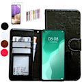 Pikkukuva 1 / 10: Huawei P40 Lite - PU nahkainen lompakkokotelo Svart