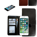 Miniatyrbillede 1 af 5: iPhone 7/8/SE (2020 & 2022) - PU Læderpung Etui Brun