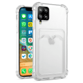 Miniatyrbillede 4 af 11: Samsung Galaxy A12 / A12 5G - Kortbeskyttelsesetui Transparent Grå