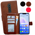 Miniatyrbillede 1 af 10: Huawei Mate 20 Lite - PU Læder Pung Etui Svart