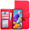 Miniatyrbillede 7 af 9: Samsung Galaxy A21s - PU Læder Pung Etui Rosa
